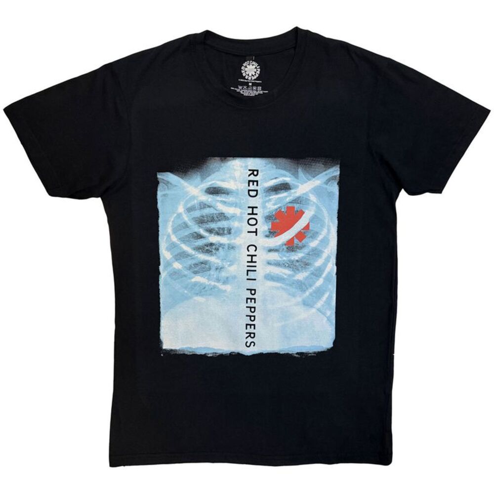 Red Hot Chili Peppers Unisex Adult X-Ray T-Shirt / Black